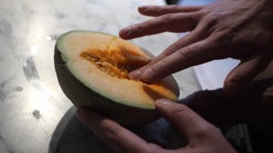 Fat big cock fucks juicy melon until cum and creampie. Very hot and sweet night