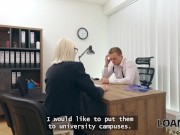 LOAN4K. Horny loan cheater Daruma Rai didn’t mind to make up her fault with ANAL FUCK and brilliant 3/16