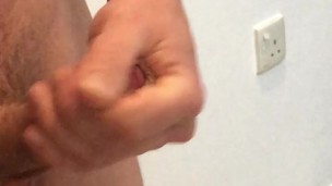 Jerking Off in mirror while no one at home