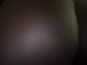 My ebony stepsister made me cum in her and keep going 12/16