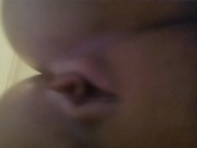 Pov : I'm sit on your tongue 7/16