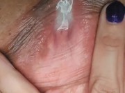 Playing with his cum 11/16