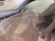 I let husband's friend creampie me during sneaky car hook-up / Public cheating 14/16