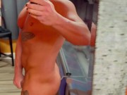 Nude Flexing and Tanning for Mexico 3/16