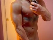 Nude Flexing and Tanning for Mexico 6/16