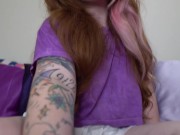 Realistic Dildo Upskirt Cum