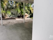 Step Mom helps Step Son to cum quick in her panties and pull them up MILF 1/16