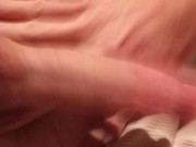 Huge cum shot on my chest 10/16