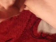 Huge cum shot on my chest 16/16