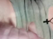 Cum glazed myself not expecting a face covered. 8/16