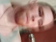 Cum glazed myself not expecting a face covered. 9/16