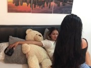 hot girls have sex and make horny video. 2/16