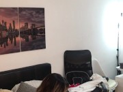 I fuck my girlfriend with a strap-on until she has an orgasm 5/16