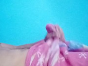 I'm back. 🫡 Solo masturbating under blanket 4/16