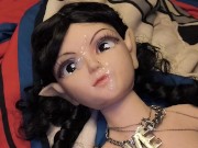 Valentines Day Elf Jmdoll Doll Pussy Makes Me Nut Twice Cum Fed