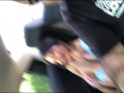 Hot girl masturbates in my car on the way home 13/16