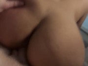 Bouncing On My Step Bros Hard Dick Before We Shower 10/16