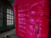 Cuming on soft shiny pink Titanium Girlfriend's Jacket 1/16