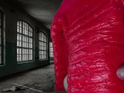 Cuming on soft shiny pink Titanium Girlfriend's Jacket 12/16