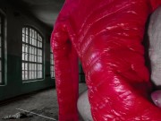 Cuming on soft shiny pink Titanium Girlfriend's Jacket 16/16