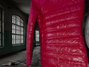 Cuming on soft shiny pink Titanium Girlfriend's Jacket 2/16