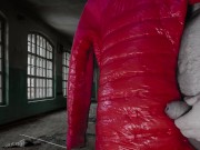 Cuming on soft shiny pink Titanium Girlfriend's Jacket 3/16