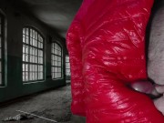 Cuming on soft shiny pink Titanium Girlfriend's Jacket 9/16