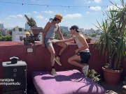 Deepthroating a 9in cock - enriquemudu & frankijote (free version) 2/16