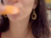 Unknown agrees to go to my house and record her but without her face 5/16