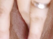 Pinay playing herself with her first ever toy until she cum 🤤💦 8/16