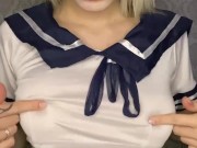 you can see it through my top😲😲 6/16