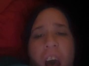 This rose feels so good sucking on my clit 12/16