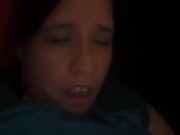 This rose feels so good sucking on my clit 14/16