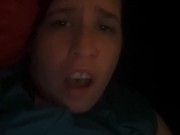 This rose feels so good sucking on my clit 15/16