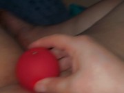 This rose feels so good sucking on my clit 8/16