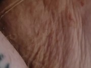 Chubby Bunny pees on owner 13/16