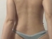 Big ass student with loud moaning orgasm 14/16