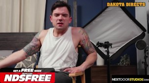 Freshed Face Jock Barebacked By Inked Up Hunk