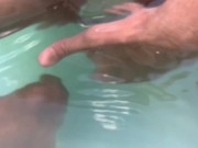Underwater creampie and mutual masturbation with my ex girlfriend 11/16