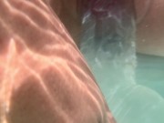Underwater creampie and mutual masturbation with my ex girlfriend 3/16