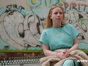 Ersties - 69 Fragen an Mia A mit einem heißen Solo auf dem Küchentisch 14/16