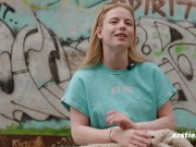 Ersties - 69 Fragen an Mia A mit einem heißen Solo auf dem Küchentisch 16/16