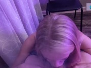 She told her husband that she would be at a friend's place, and she came to fuck a friend! 4/16