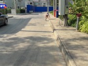 Helped Sexy Brunette On Jogging And She Decided To Give Her Pussy As Gratitude 1/16