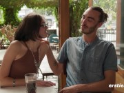 Ersties - Girlfriend masturbates whilst watching boyfriend dating and pleasuring her cute friend EP1 6/16