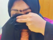 POV: Arab Muslim Maid See Boss's Cock When She Bed Clean Then Hot Maid Give Him Blowjob - Beautiful 6/16