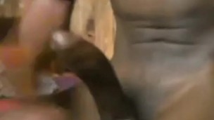 SLAPPING THAT HARD COCK AND STROKING IT HARD