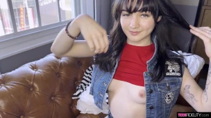 ADULTMOBILE – Step Siblings Alina West And Nathan Bronson Need To Release Some Tension So They Fuck