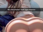 Latina Teen Cums on BBC While BF is Away 1/16