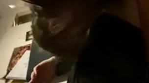 Amateur Wife’s mad hubby wants head so she takes it out on his fat cock